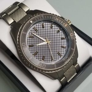 INC International Concepts Men's Green-Tone Watch